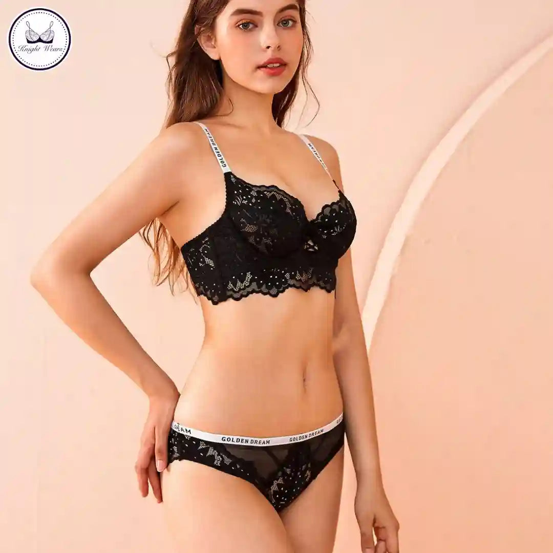 Net Stripe Lingerie