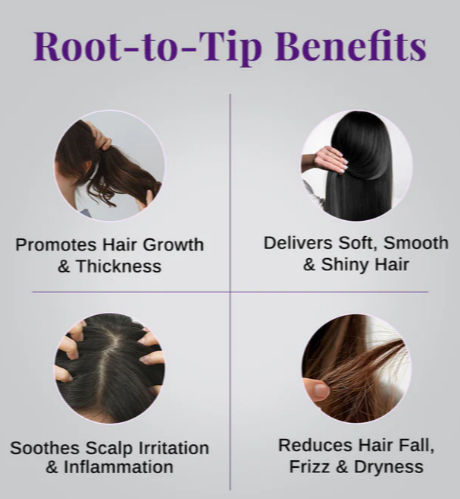 Rosemary & Rice Water Hair Growth Spray
