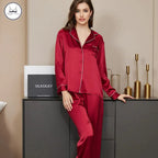 2 Pc Silk PJ Set