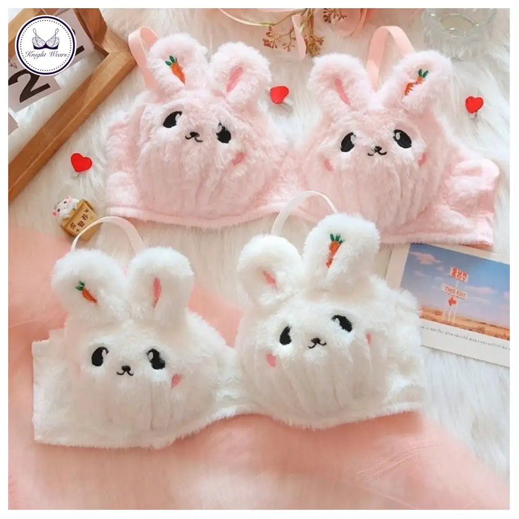 Bunny Plush Lingerie Set