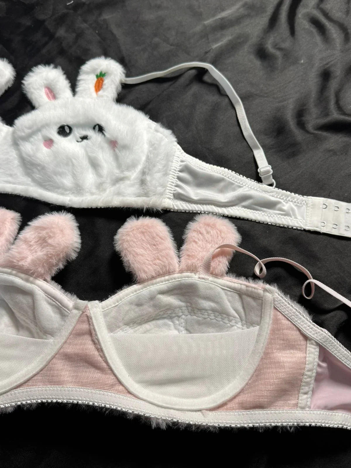 Fluffy Teddy Bear Bra & Panty Set🧸💖