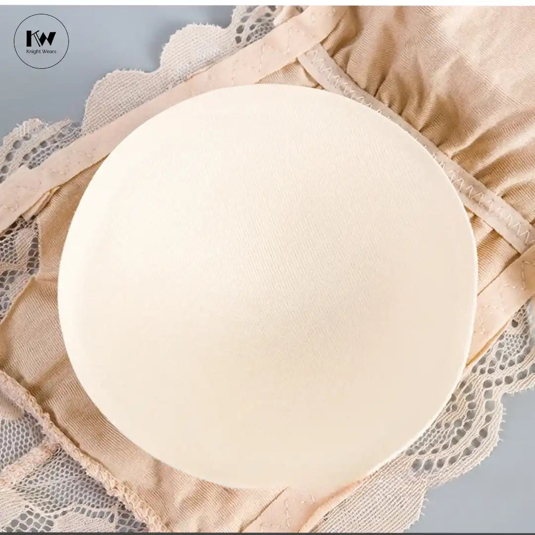 Net Strapless Bra
