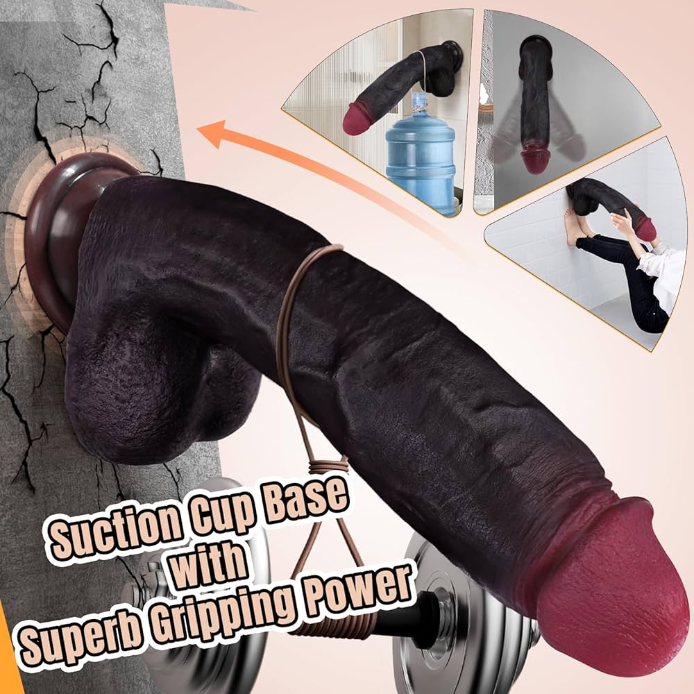 10.8Inch Body-Safe Silicone Dildos