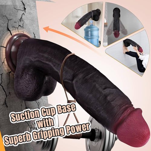 10.8Inch Body-Safe Silicone Dildos