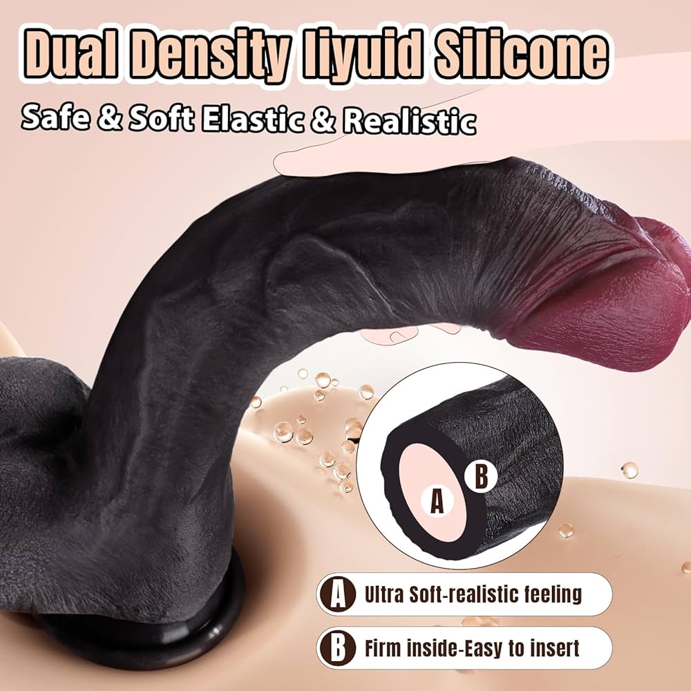 10.8Inch Body-Safe Silicone Dildos