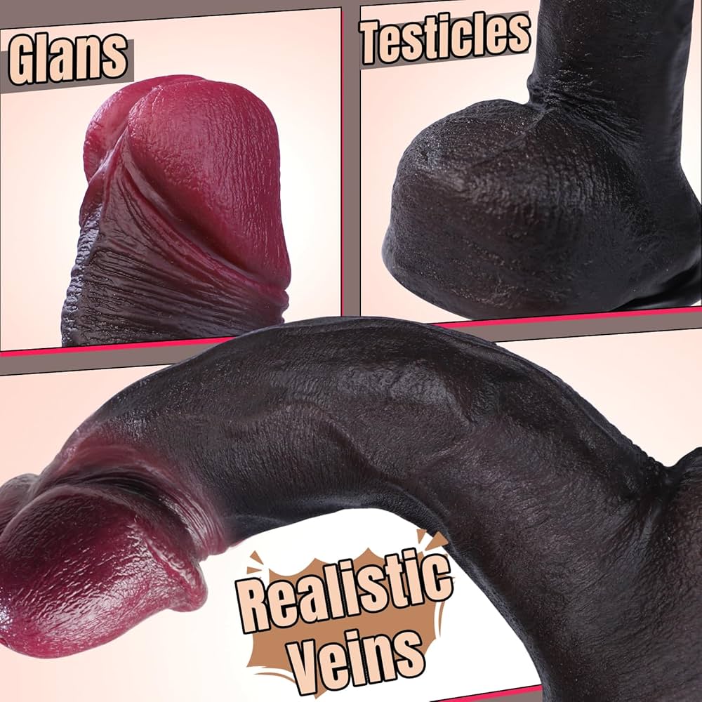 10.8Inch Body-Safe Silicone Dildos
